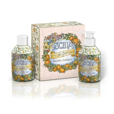 Le Maioliche Art Edition Gift Set: Ischia Shower Gel & Body Cream - ClickThatClicks 