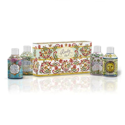 Le Maioliche Art Edition 4 x Bath Shower Gift Set - ClickThatClicks 