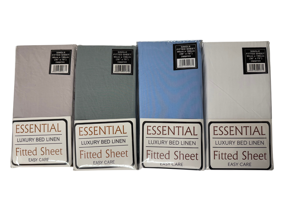 Essentials Fitted Sheets - ClickThatClicks 