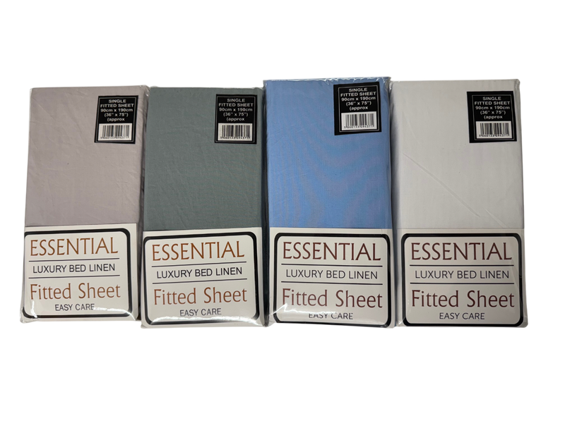 Essentials Fitted Sheets - ClickThatClicks 