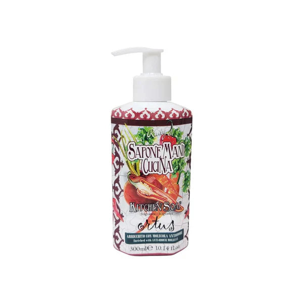 Rudy Profumi Ortus Kitchen Hand Soap – 300 ml Luxury Italian Hand Cleanser