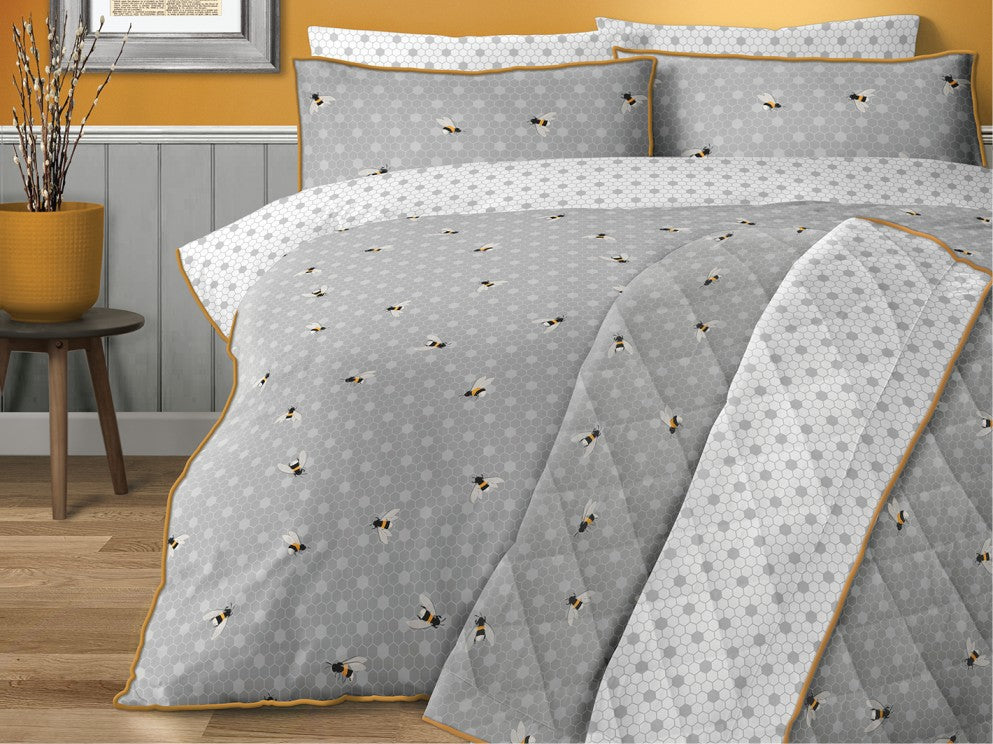 Bees Duvet Set & Bedspread - ClickThatClicks 