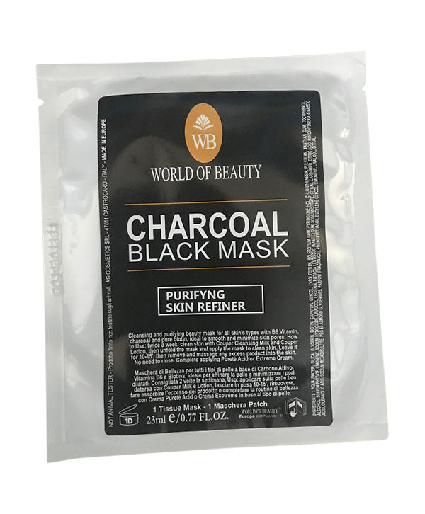 CHARCOAL BLACK MASK TISSUE - ClickThatClicks 