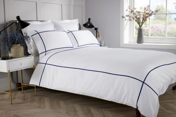 Criss Cross Cotton Duvet Set - ClickThatClicks 