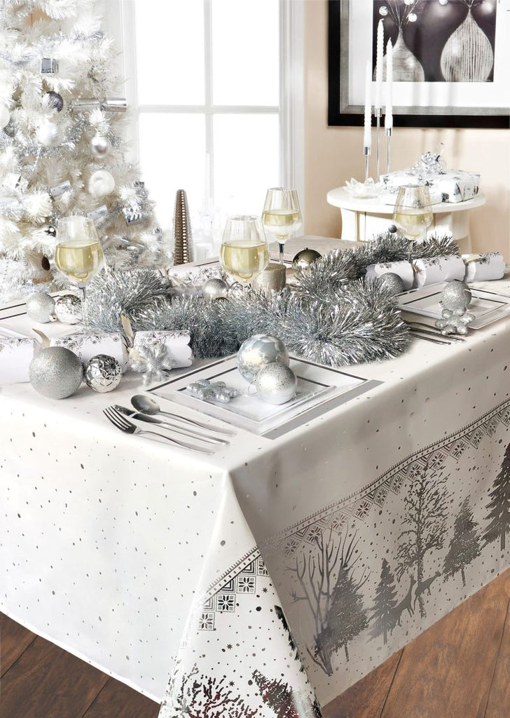 Forest Scene Tablecloth - ClickThatClicks 
