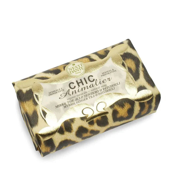 Nesti Dante Chic Animalier Bronze (Leopard) Soap - ClickThatClicks 
