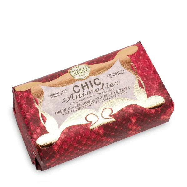 Nesti Dante Chic Animalier Red (Phyton) Soap - ClickThatClicks 