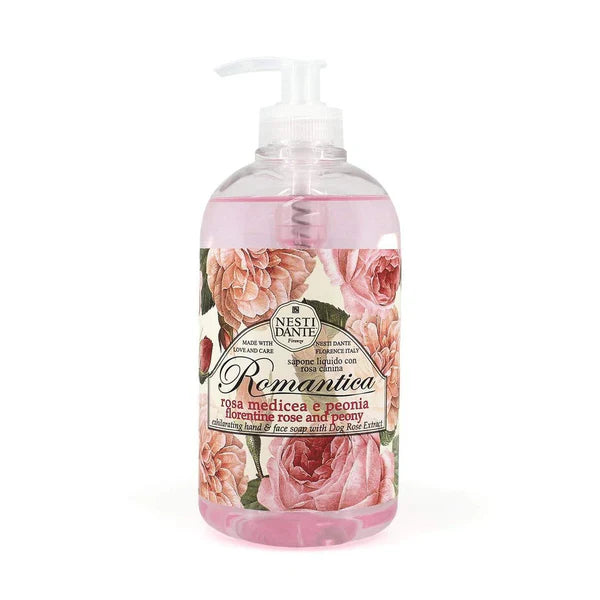 Nesti Dante Florentine Rose & Peony Liquid Soap - ClickThatClicks 