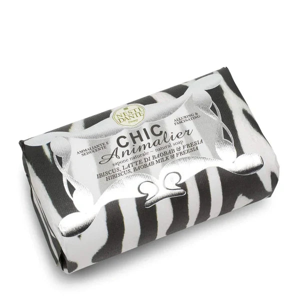 Nesti Dante Chic Animalier White (Tiger) Soap - ClickThatClicks 