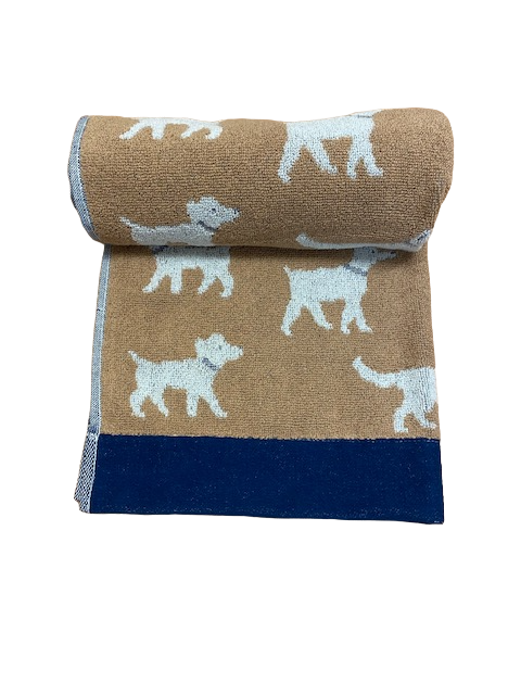 Jacquard Pooch Towel Collection - ClickThatClicks 