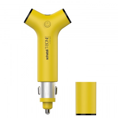 T-BONE – 3-in-1 Car Charger, Power Bank & LED Flashlight - ClickThatClicks 