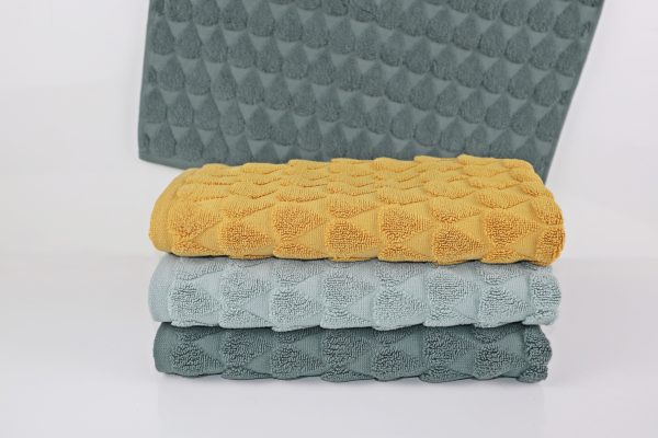 Teardrop 600gsm Turkish Cotton Towel Collection - ClickThatClicks 