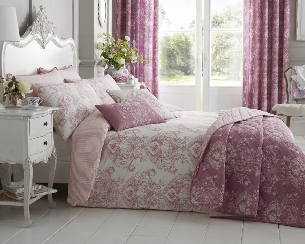 Bellissimo Toile Cotton Rich 200 TC Duvet Set – Elegant & Comfortable (Available in 3 Colours)