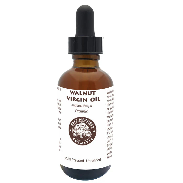 Walnut Oil Organic – Cold-Pressed Skin & Hair Nourishing Oil